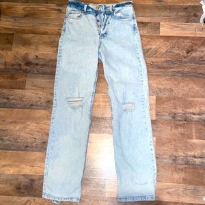 Wild Fable jeans, light blue color, size 0, super high-rise!